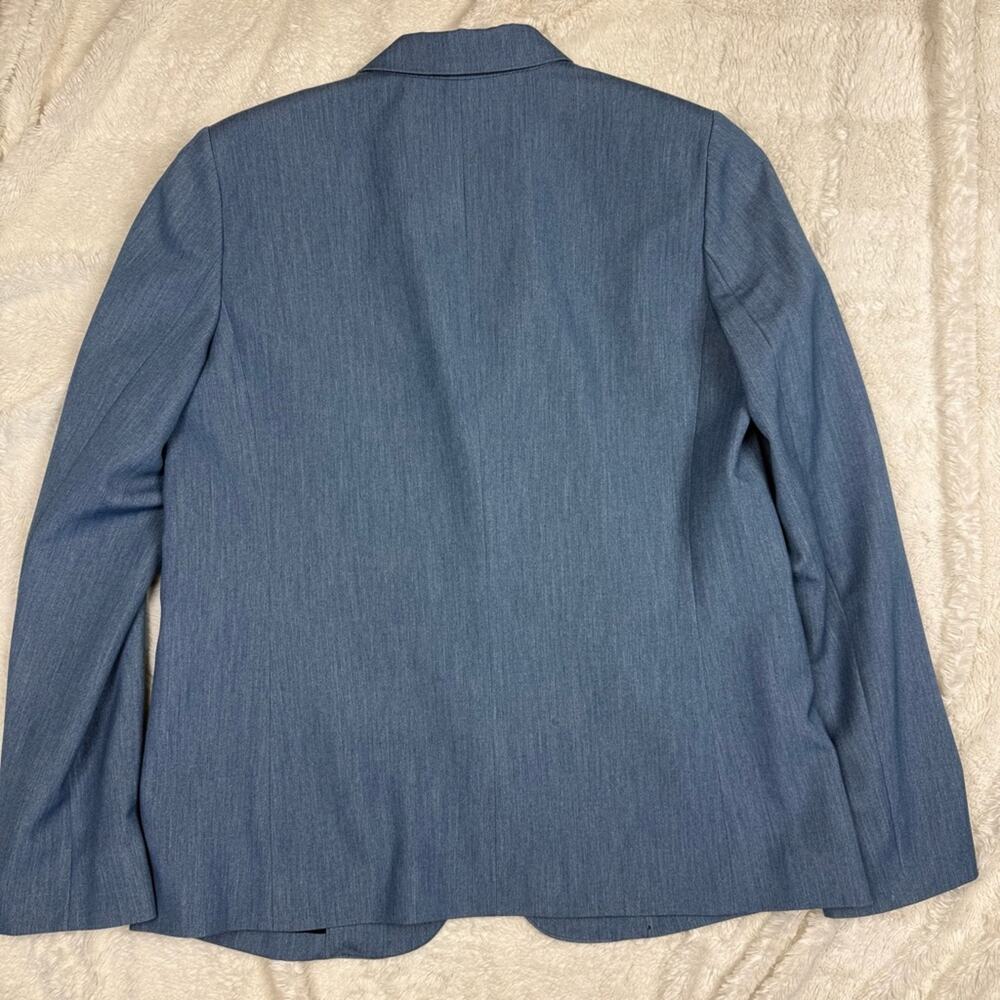 Tahari Blue Women's Blazer - Picture 4 of 4